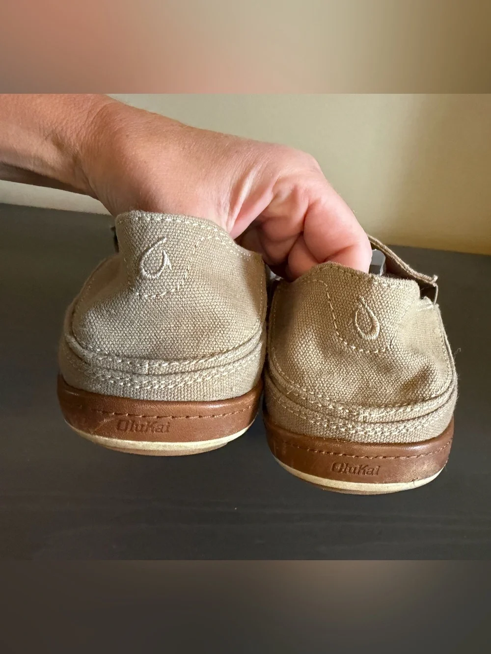 Men's Olukai Puhalu Canvas Shoes